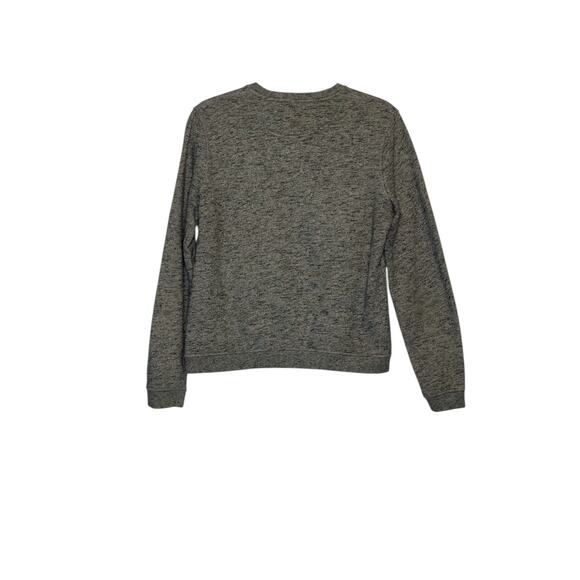 KENZO Grey Blue Tiger Logo Embroidery Crew Neck Sweatshirt Size Large - Picture 11 of 16